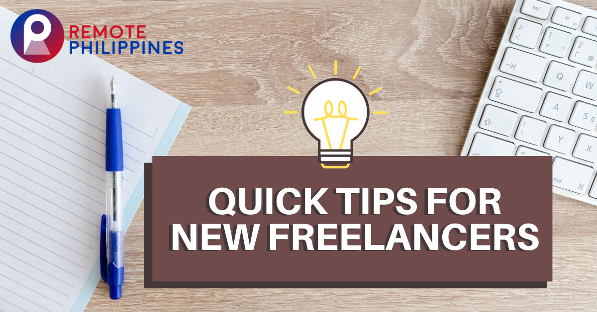 Quick Tips for New Freelancers